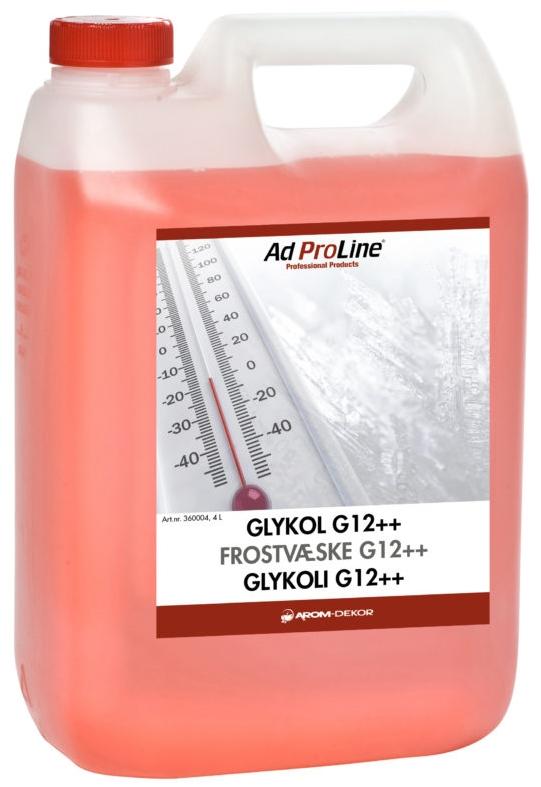 AdProLine frostvæske, rød, G12++/G40, 4L - BEMA